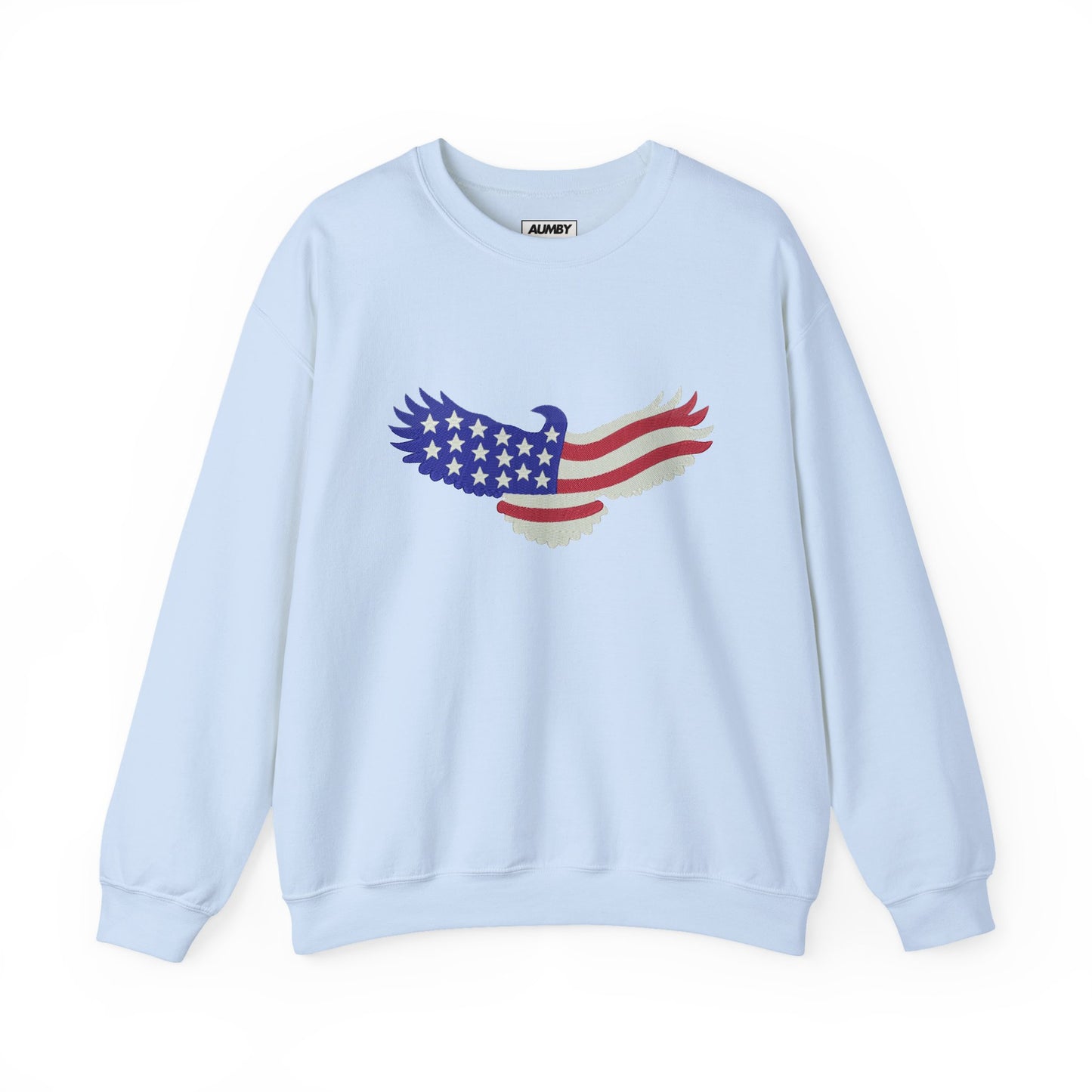 USA Eagle Sweatshirt - American Flag Bald Eagle Crewneck | Patriotic Pullover for 4th of July | FREE SHIPPING