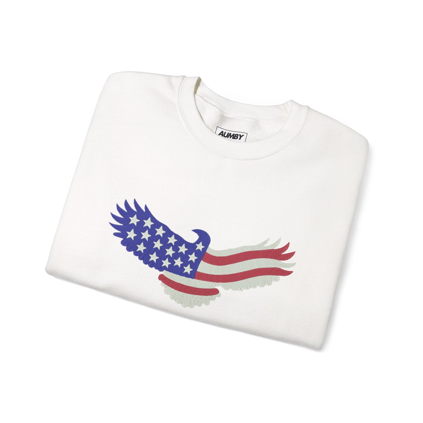 USA Eagle Sweatshirt - American Flag Bald Eagle Crewneck | Patriotic Pullover for 4th of July | FREE SHIPPING