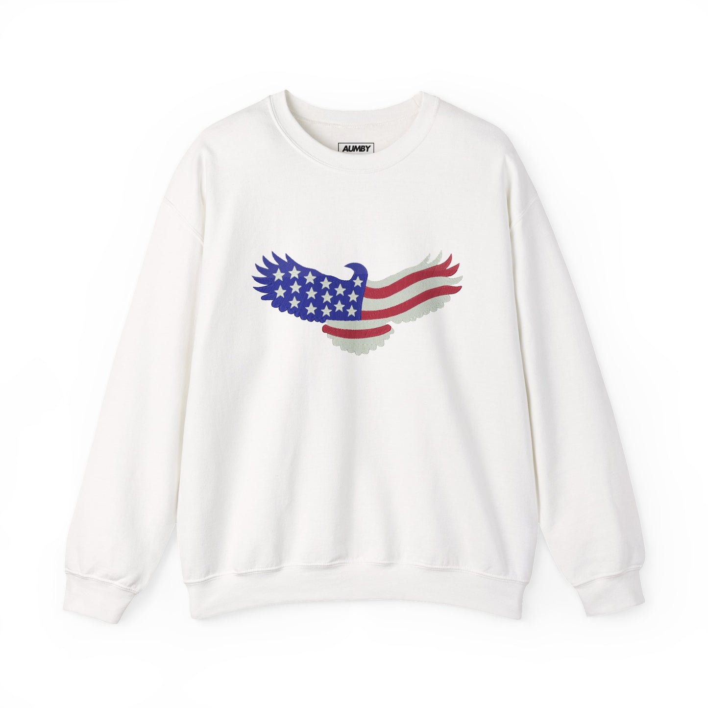 USA Eagle Sweatshirt - American Flag Bald Eagle Crewneck | Patriotic Pullover for 4th of July | FREE SHIPPING
