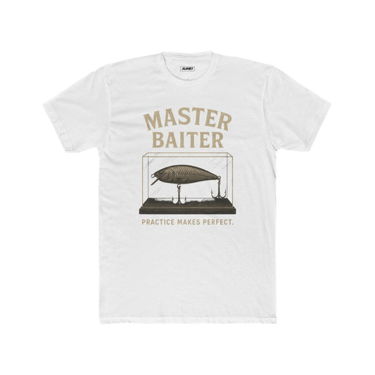 Master Baiter T-Shirt, Fishing Gift, Funny Fishing Shirt, Outdoors Funny Top, Men's and Women's Apparel - FREE SHIPPING