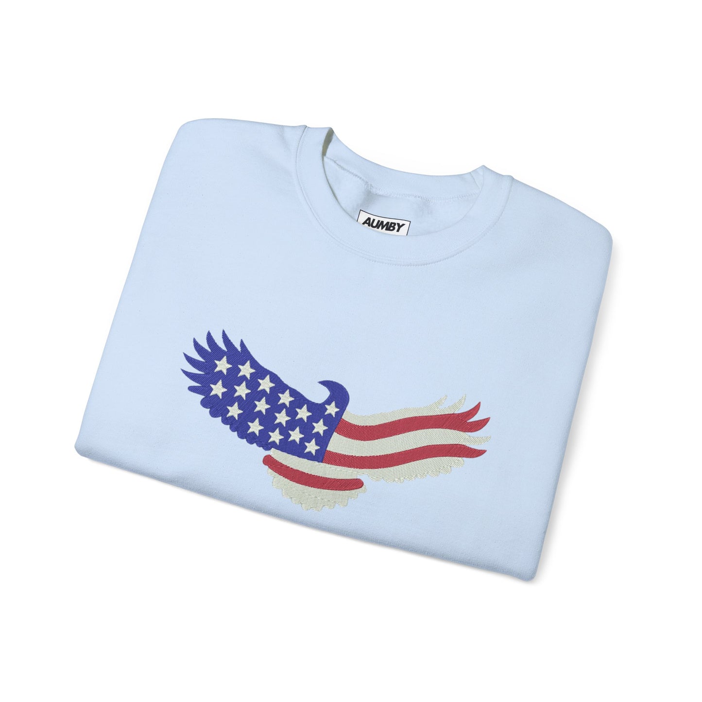 USA Eagle Sweatshirt - American Flag Bald Eagle Crewneck | Patriotic Pullover for 4th of July | FREE SHIPPING