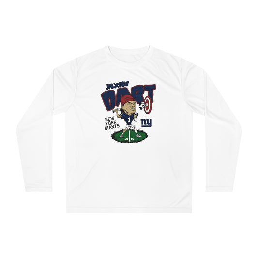 NYG QB Long Sleeve Shirt - Giants Graphic Tee