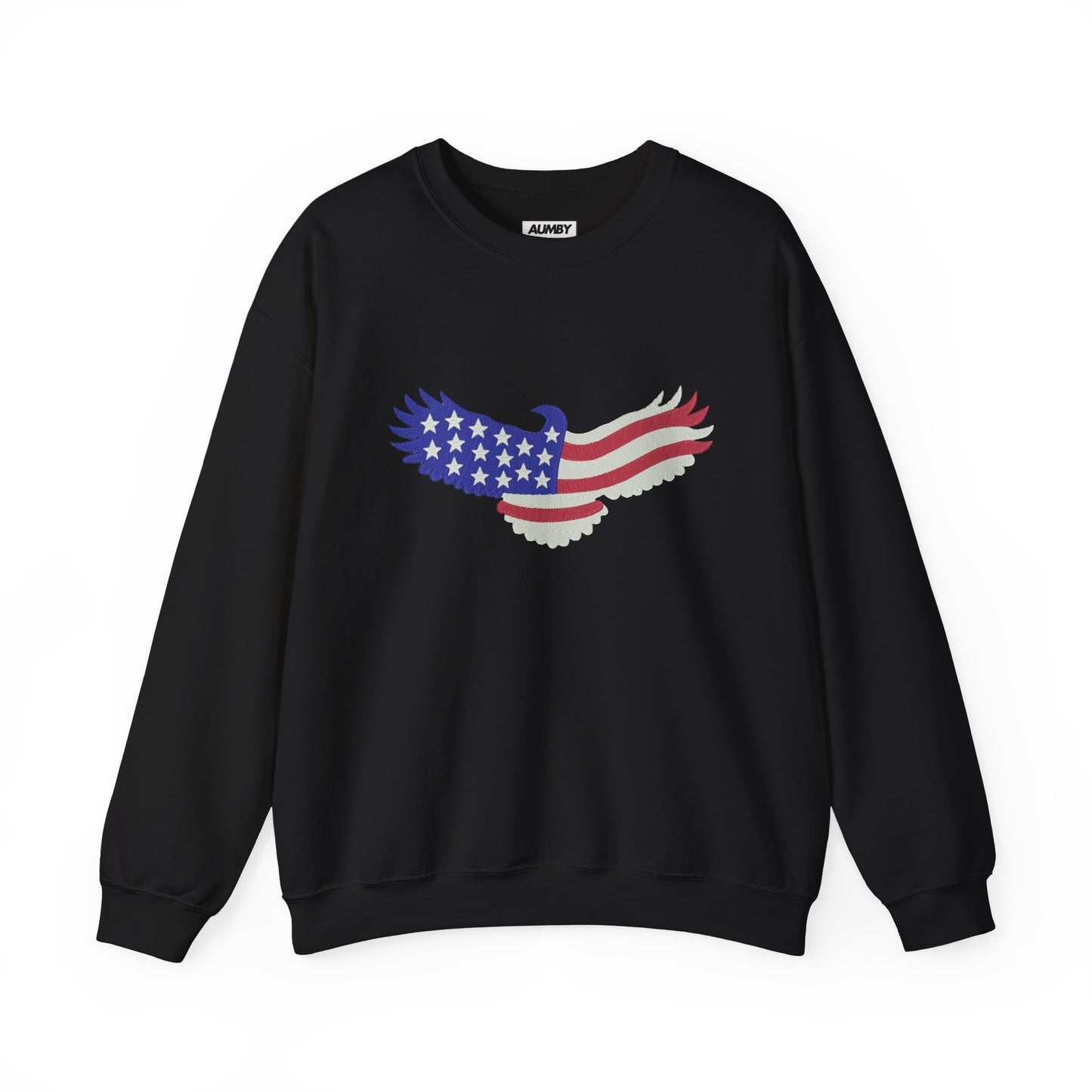 USA Eagle Sweatshirt - American Flag Bald Eagle Crewneck | Patriotic Pullover for 4th of July | FREE SHIPPING