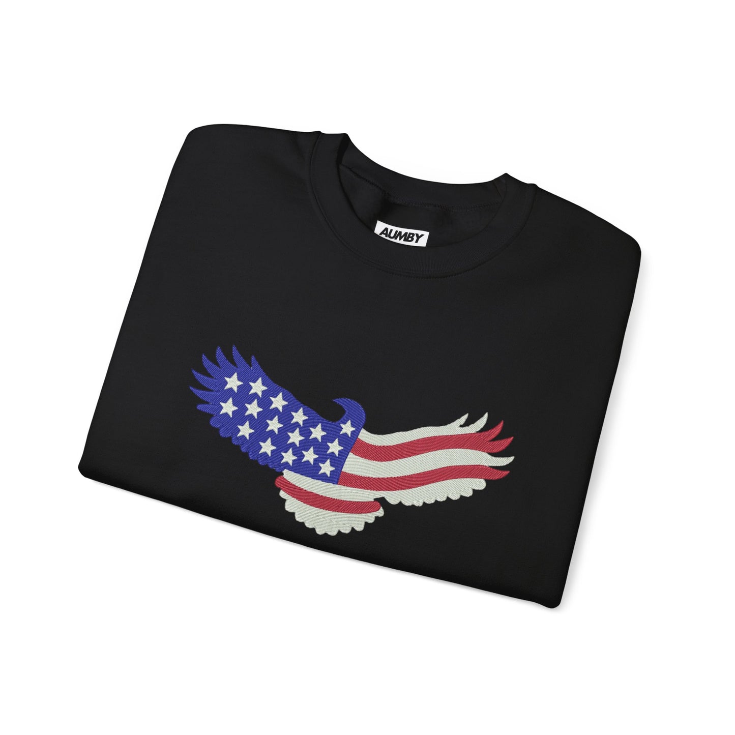 USA Eagle Sweatshirt - American Flag Bald Eagle Crewneck | Patriotic Pullover for 4th of July | FREE SHIPPING